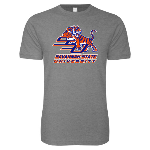  Next Level Heather Grey SoftStyle T Shirt - Official Logo