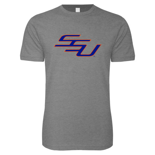  Next Level Heather Grey SoftStyle T Shirt - SSU