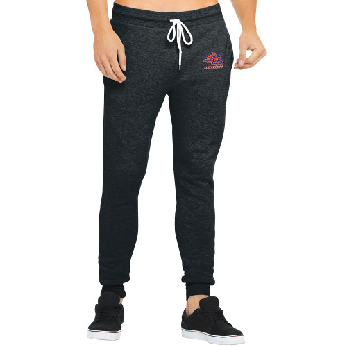  Bella Canvas Charcoal Heather Joggers - Official Logo