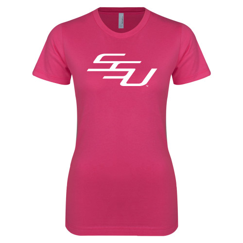 Main Image for  Next Level Womens Fuchsia Boyfriend Tee