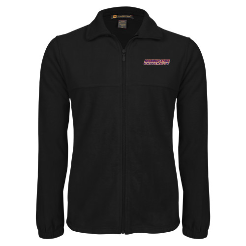  Black Fleece Full Zip Jacket - Horizontal Mark