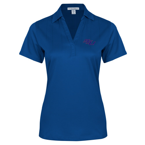  Womens Royal Performance Fine Jacquard Polo - SSU