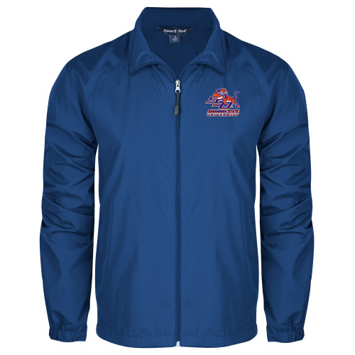  Royal Full Zip Wind Jacket - Official Logo