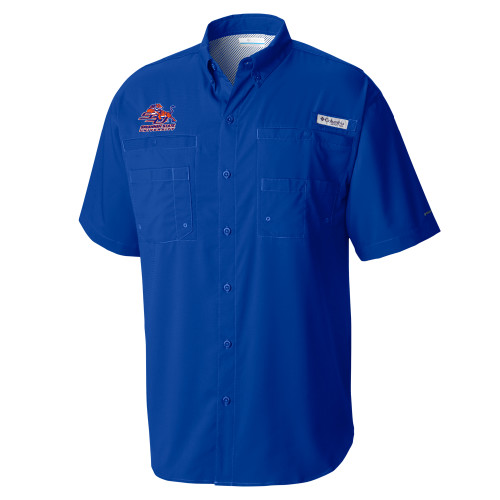  Columbia Royal Tamiami Performance Short Sleeve Shirt - Official Logo