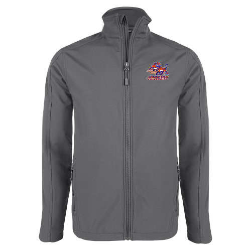  Charcoal Softshell Jacket - Official Logo