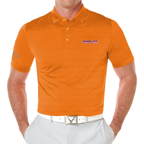  Callaway Orange Opti Vent Polo - Horizontal Mark
