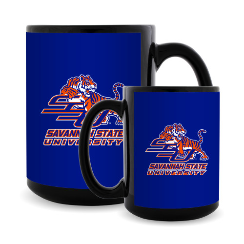  Full Color Black Mug 15oz - Official Logo