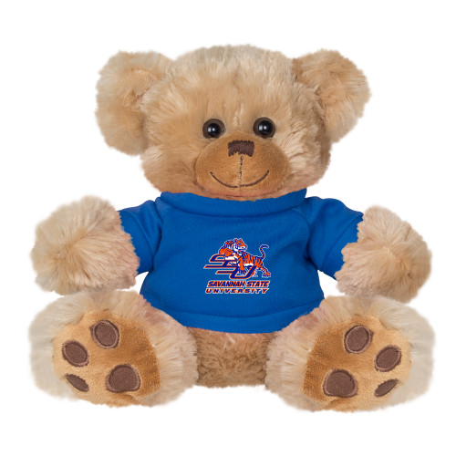  Plush Big Paw 8 1/2 inch Brown Bear w/Royal Shirt - Official Logo