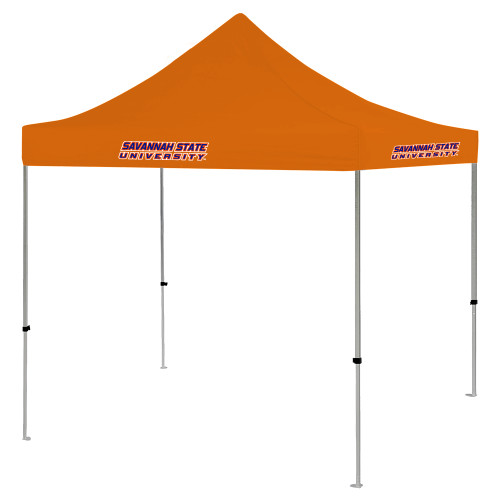  9 ft x 9 ft Orange Tent - Horizontal Mark