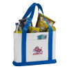 Thumbnail image for  Contender White/Royal Canvas Tote