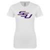 Thumbnail image for  Next Level Womens White Boyfriend Tee
