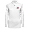 Thumbnail image for  Syntrel Womens White Interlock 1/4 Zip