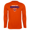 Thumbnail image for  Orange Performance Long Sleeve Shirt