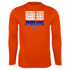 Thumbnail image for  Orange Performance Long Sleeve Shirt