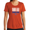 Thumbnail image for  Womens Orange Performance Tee