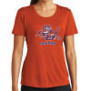 Thumbnail image for  Womens Orange Performance Tee