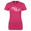 Thumbnail image for  Next Level Womens Fuchsia Boyfriend Tee