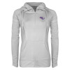 Thumbnail image for  Womens White Sport Wick Stretch Full Zip Jacket
