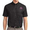 Thumbnail image for  Black Twill Button Down Short Sleeve