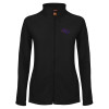Thumbnail image for  Womens Black Fleece Full Zip Jacket