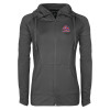 Thumbnail image for  Womens Charcoal Sport Wick Stretch Full Zip Jacket