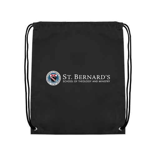  Black Drawstring Backpack - Primary Mark