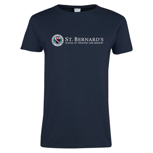  Womens Short Sleeve Navy Tee - Primary Mark