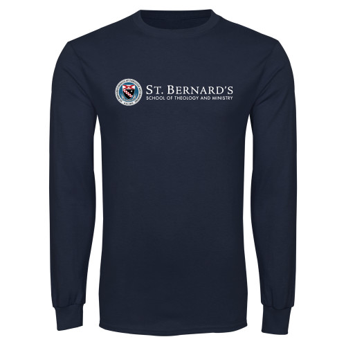  Navy Long Sleeve T-Shirt - Primary Mark