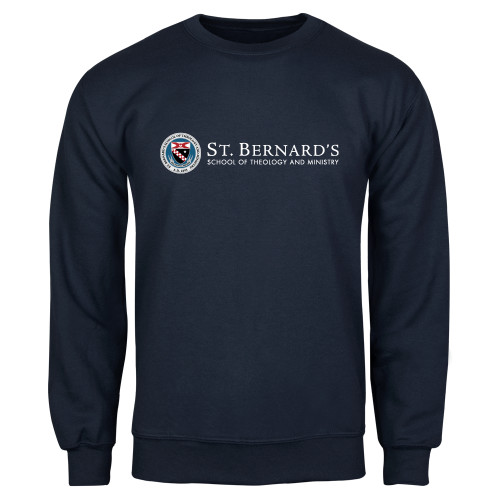  Navy Fleece Crew - Primary Mark