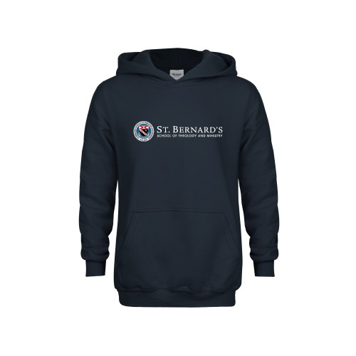  Youth Navy Fleece Hoodie - Primary Mark