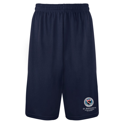  Navy Performance Classic 9 Inch Short - Stacked Primary