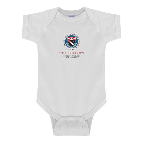  White Infant Onesie - Stacked Primary