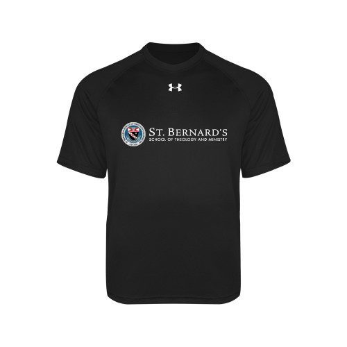  Under Armour Youth Black Tech Tee - Primary Mark