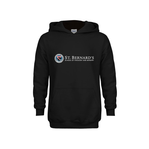  Youth Black Fleece Hoodie - Primary Mark