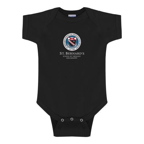  Black Infant Onesie - Stacked Primary