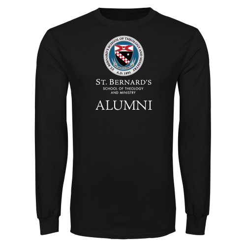  Black Long Sleeve T Shirt - St. Bernards Alumni