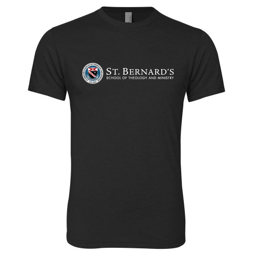  Next Level Black Triblend Tee - Primary Mark