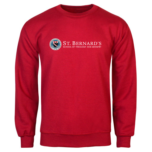  Red Fleece Crew - Primary Mark