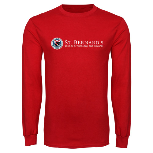  Red Long Sleeve T Shirt - Primary Mark