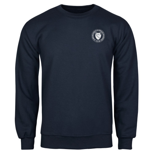  Navy Fleece Crew - Primary Seal