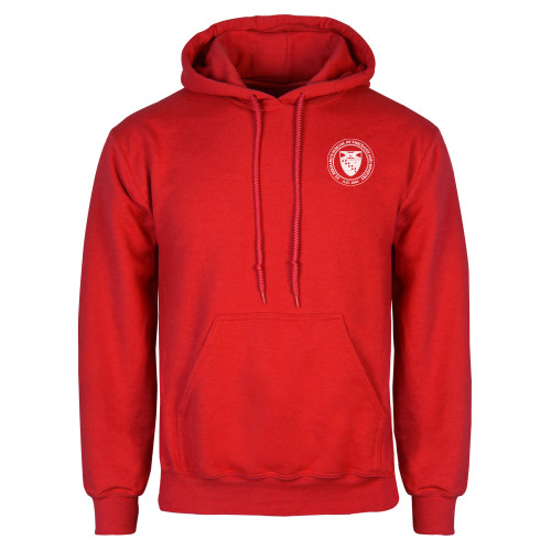  Red Fleece Hoodie - Primary Seal