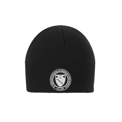  Black Knit Beanie - Primary Seal