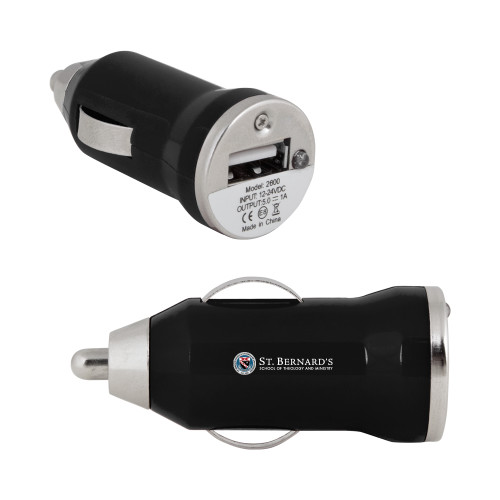  On the Go Black Car Charger - Primary Mark