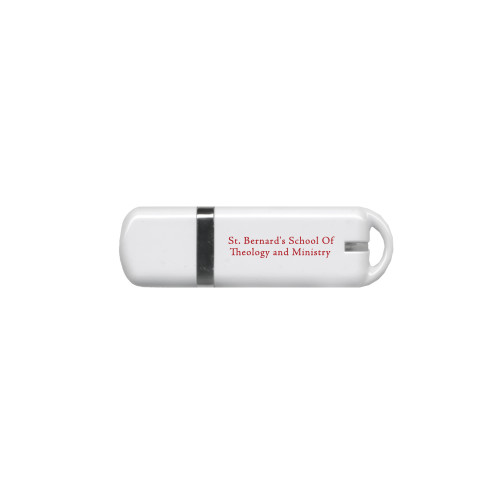  USB White Pen Drive 4G - Stacked Primary