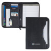Thumbnail image for  Wall Street Black Zippered Padfolio