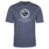 Thumbnail image for  Navy Heather Performance Contender Tee