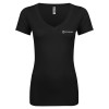 Thumbnail image for  Next Level Womens Black Ideal V Tee