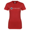 Thumbnail image for  Next Level Womens Red Boyfriend Tee
