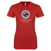 Thumbnail image for  Next Level Womens Red Boyfriend Tee