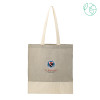 Thumbnail image for  Split Recycled Grey Cotton Twill Convention Tote